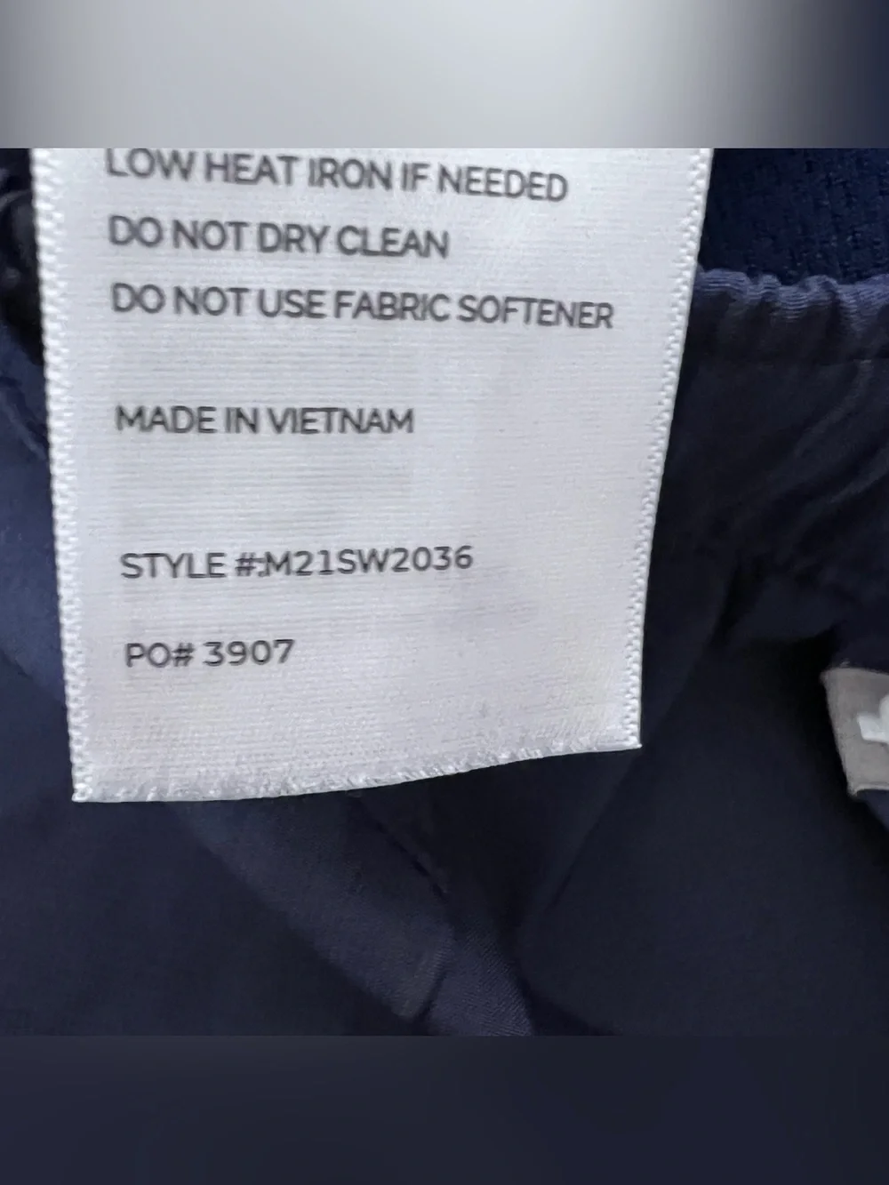 FIGS Men’s Sz XS Technical Collection Navy Blue Lined Jogger Scrub Pants